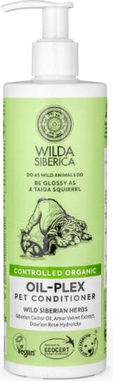 Wilda Siberica. Controlled Organic, Natural & Vegan Oil-plex pet conditioner, 400 ml