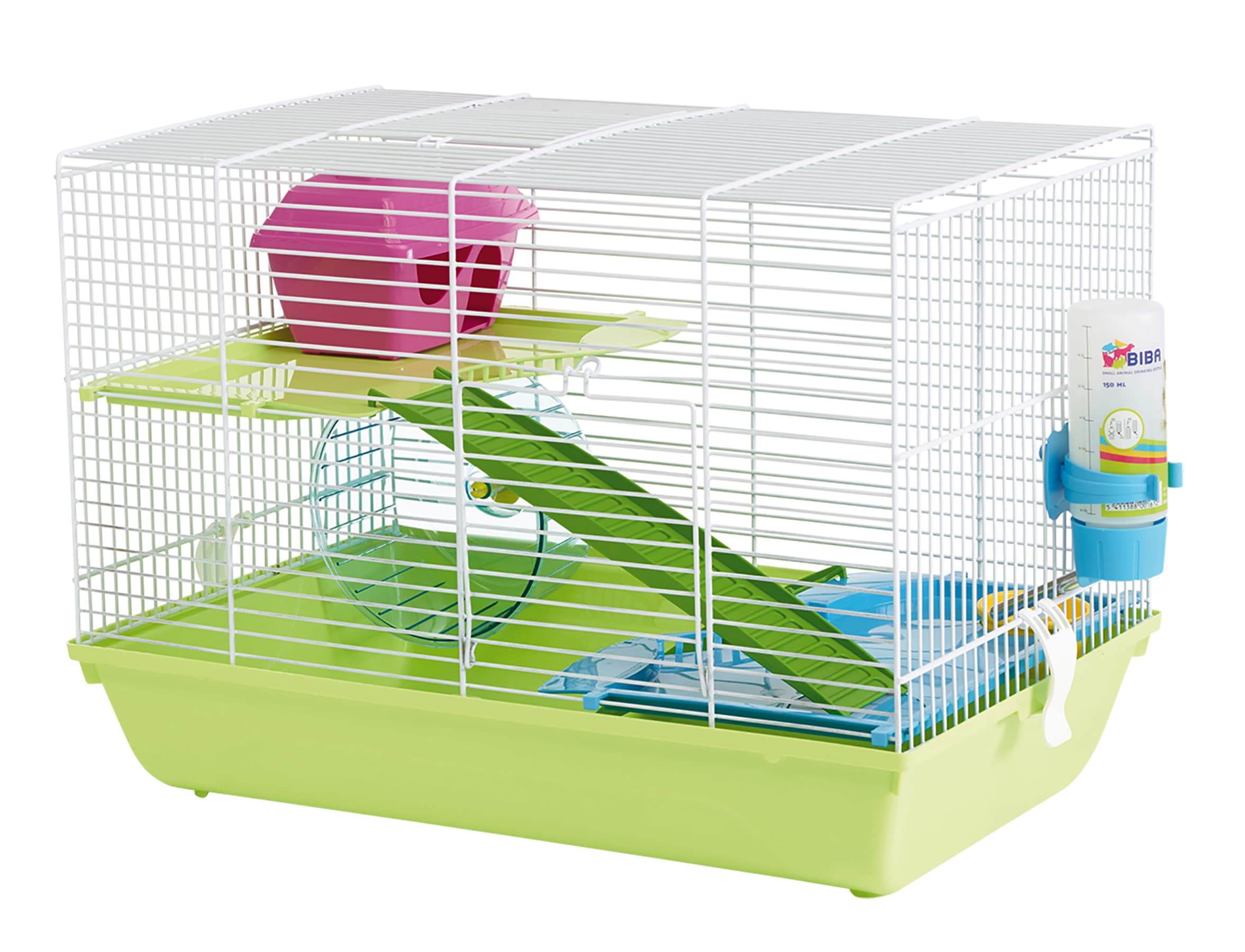 VADIGRAN Hamster cage Martha Triple white/green 47x30x34cm