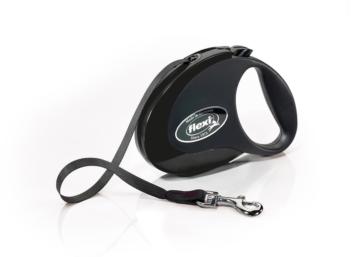 Flexi New Comfort M Tape 5 m black