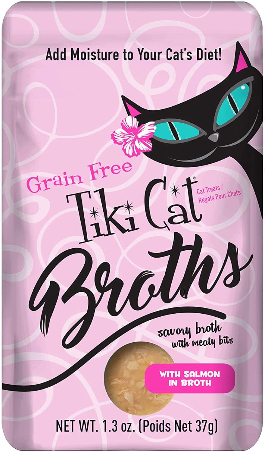 Tiki Cat Broth Salmon -1.3 oz pouch
