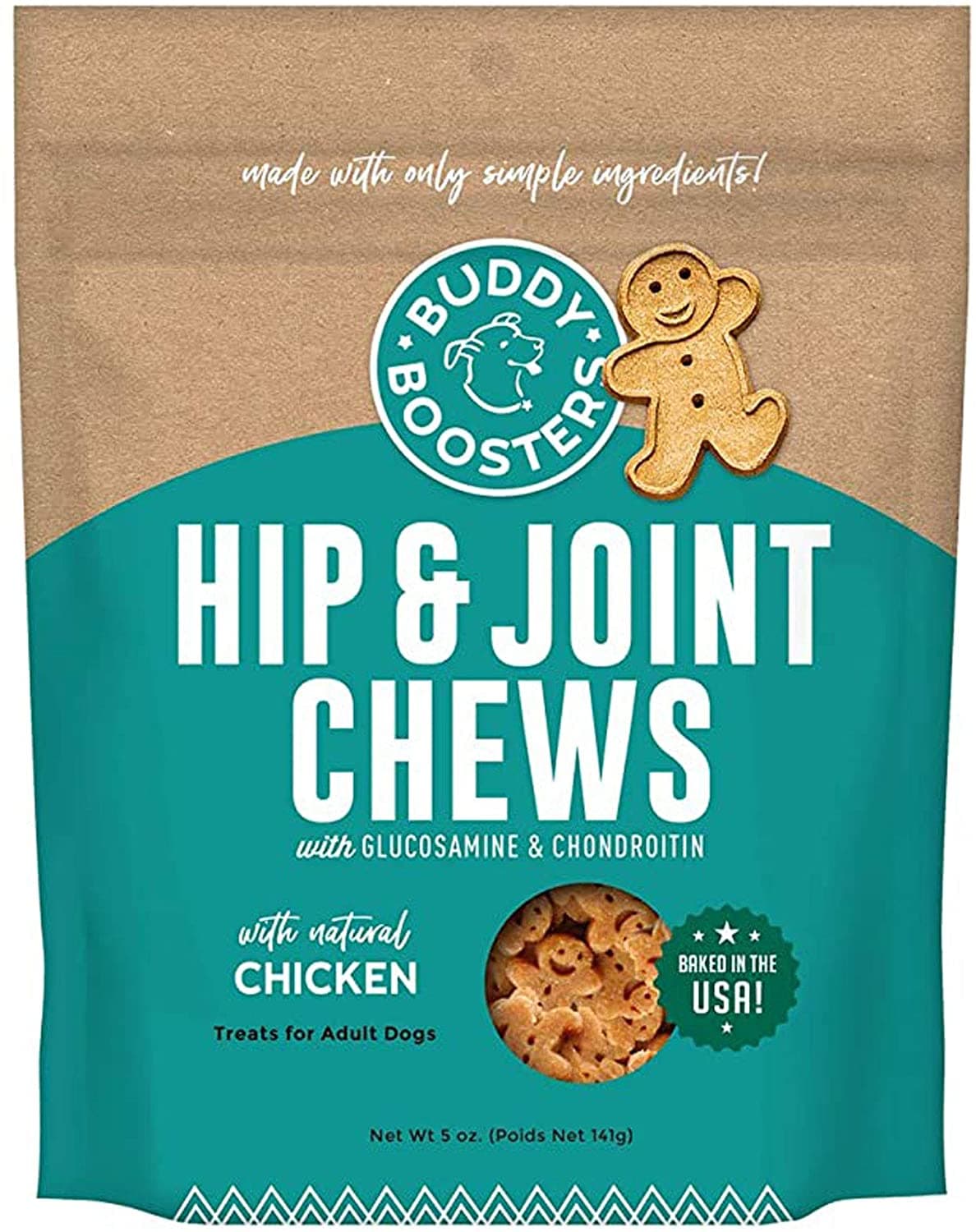Buddy Boosters Hip & Joint Chews with Chicken - 5 oz.