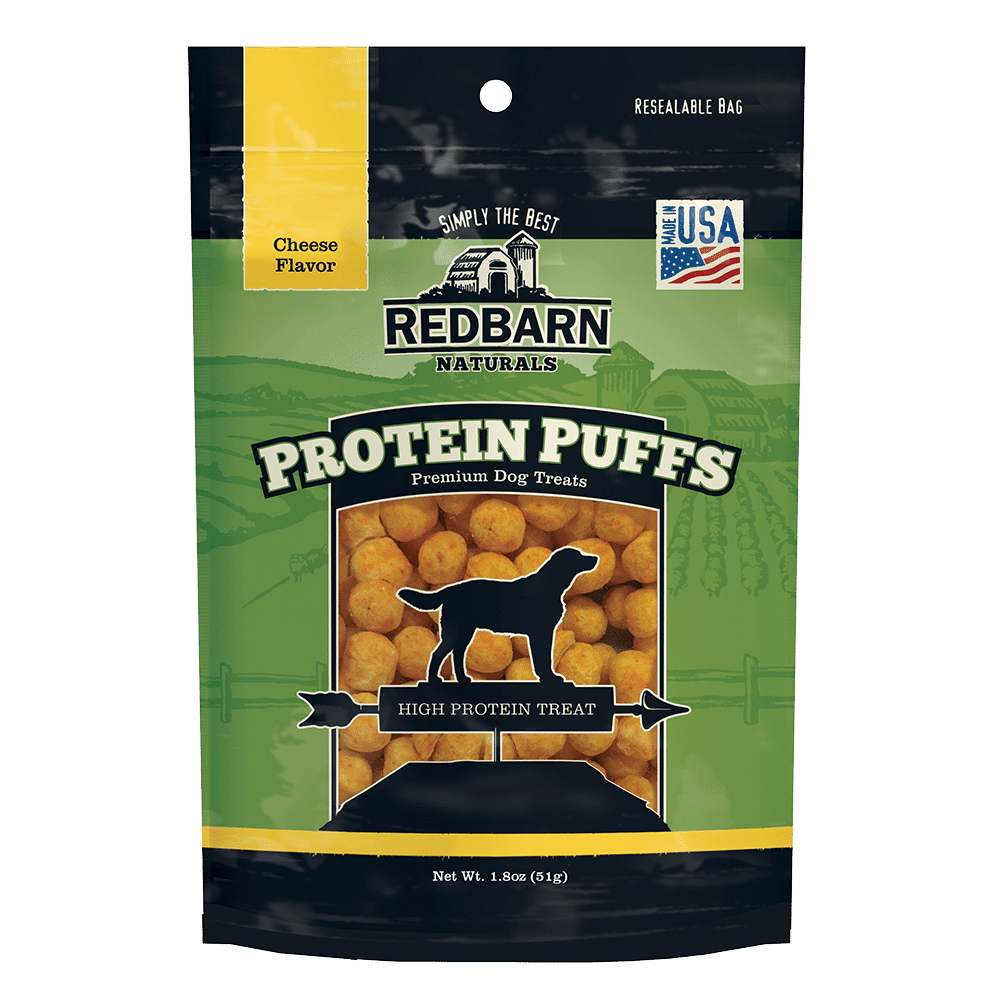 Red Barn Dog Protein Puffs Cheese Rewards 1.8oz/51g