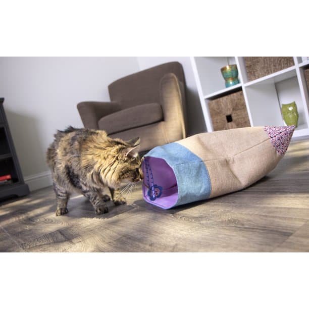 Petlinks® Garden Flower Sack™ Crinkle Hideout Cat Toy