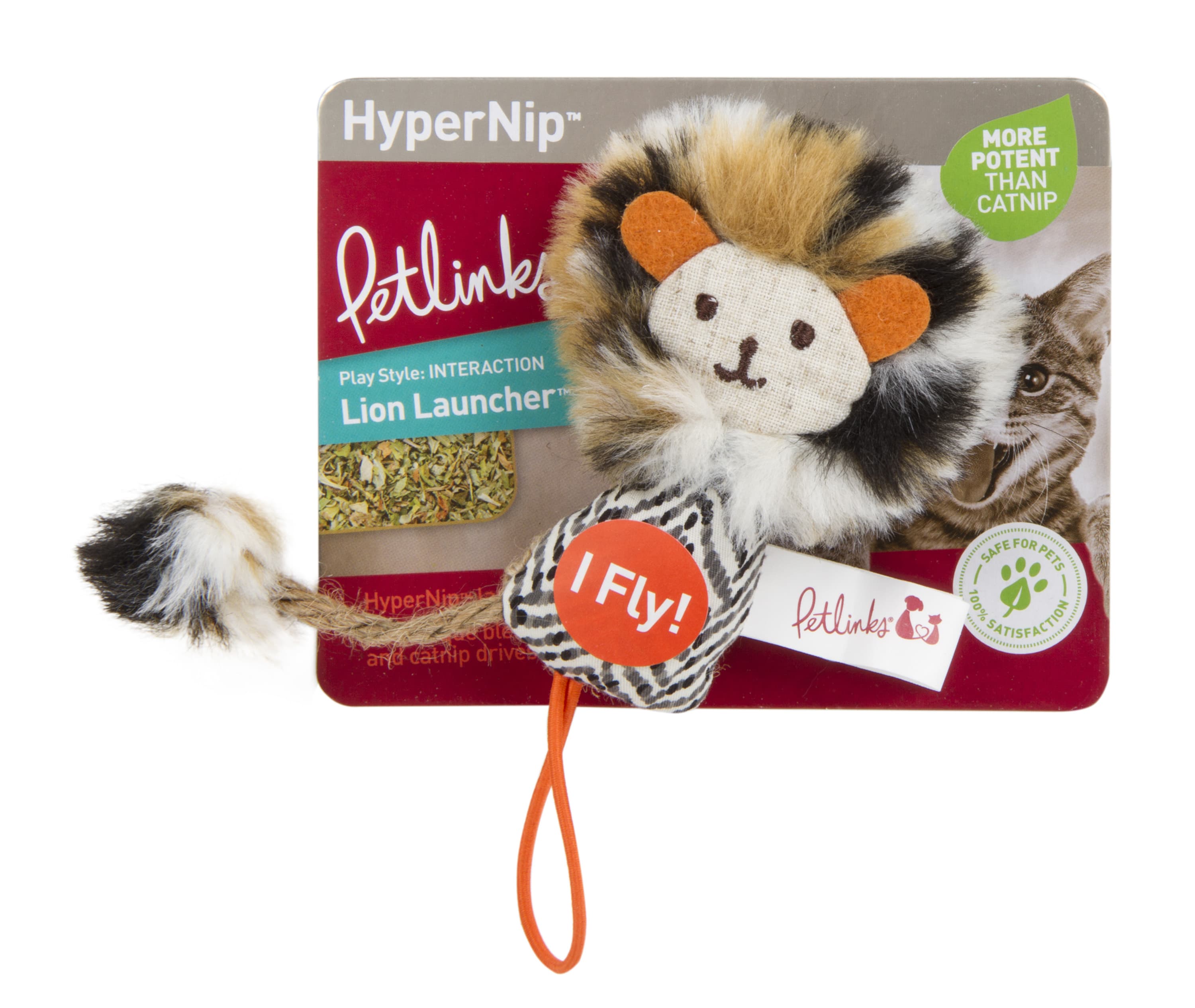 Petlinks® Safari HappyNip™ Lion Launcher™ Cat Toy