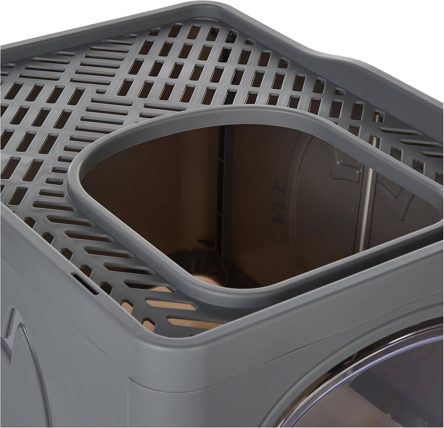 All for Paws Go Fresh - Foldable Cat Litter Box - Grey