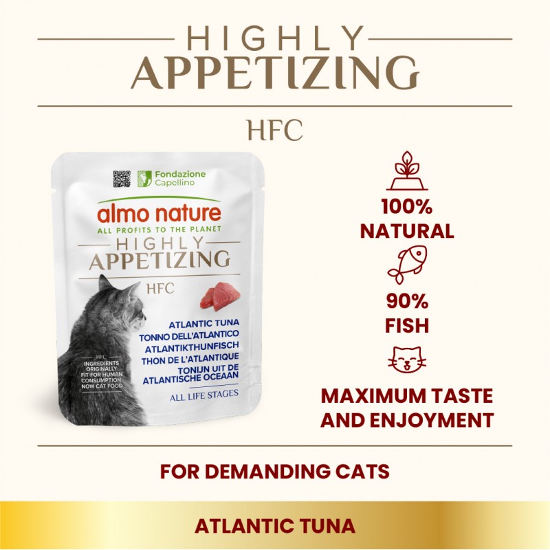 Almo Nature Highly Appetizing Atlantic Tuna Wet food 50 g