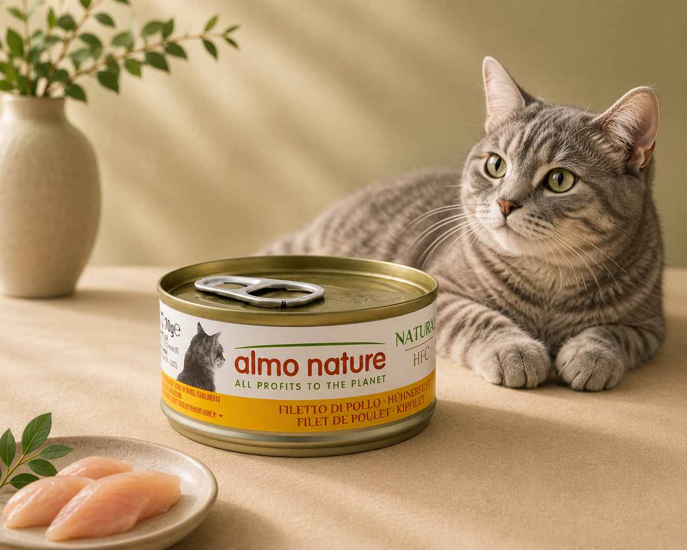 Almo Nature Natural - Chicken Fillet Wet food 70 g - Pack of 12