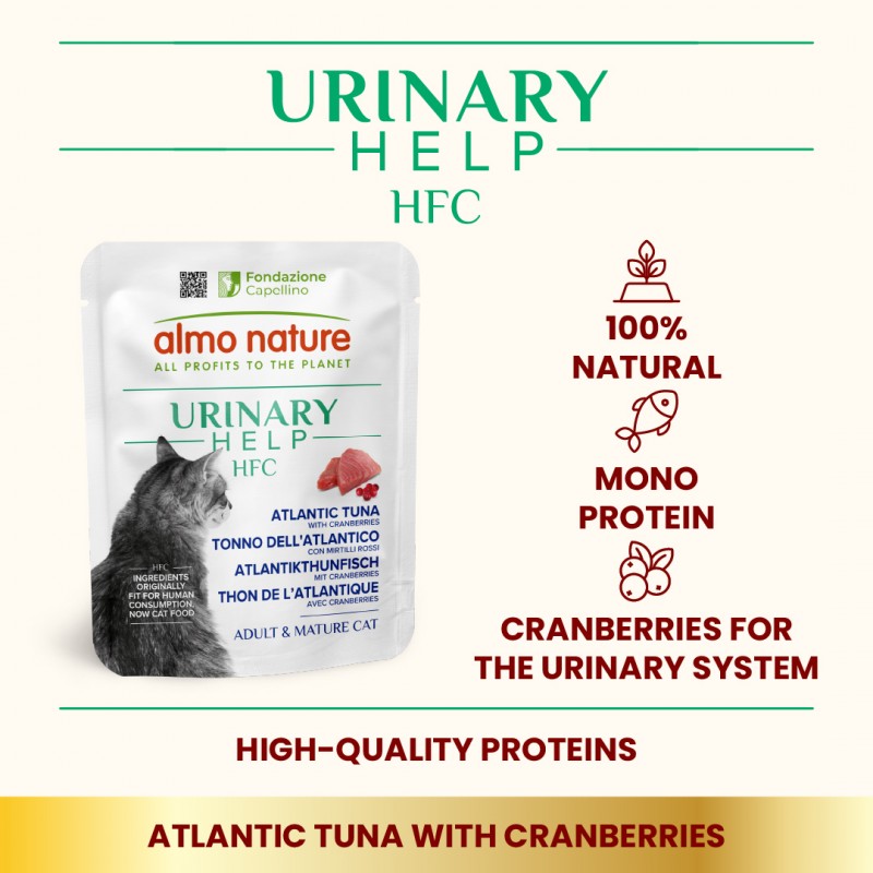 Almo Nature Urinary Help Atlantic Tuna with Cranberries Wet food 50 g