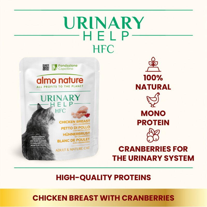Almo Nature Urinary Help Chicken Breast with Cranberries Wet food 50 g