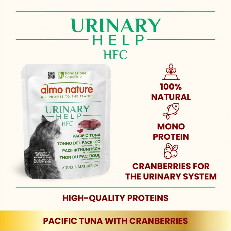 Almo Nature Urinary Help Pacific Tuna with Cranberries Wet food 50 g