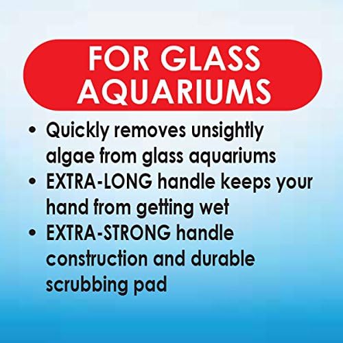 API Algae Scraper For Glass Aquariums - Extra Long