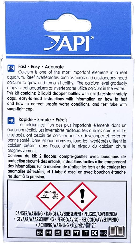 API Calcium Saltwater Aquarium Test Kit, 1 count