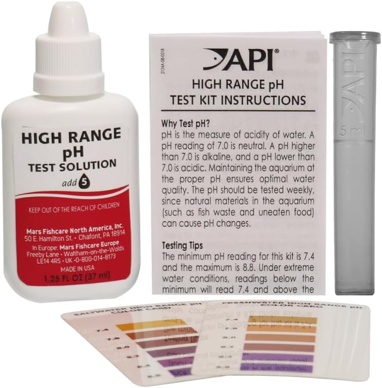 API High Range pH Test Kit 160 Count