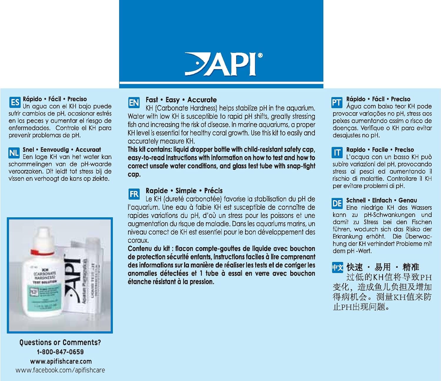 API Kh Carbonate Hardness Test Kit