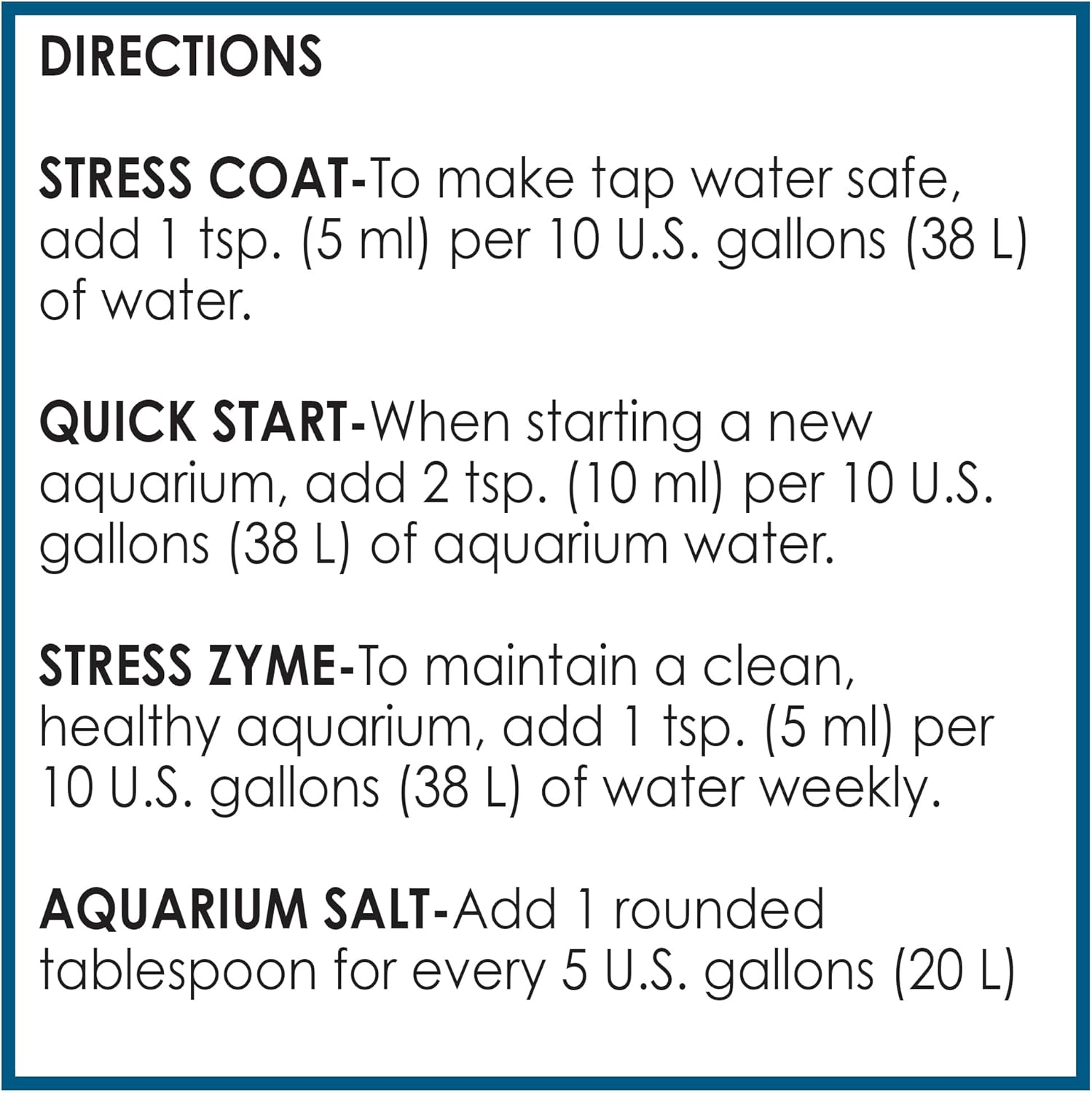 API Perfect Start Complete Start Up Additives