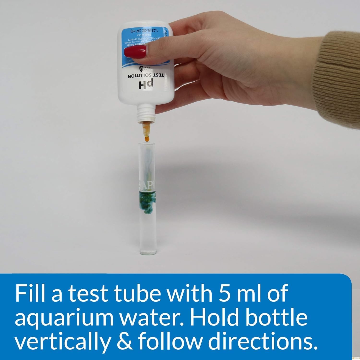 API pH Freshwater Aquarium Test Kit, 250 count