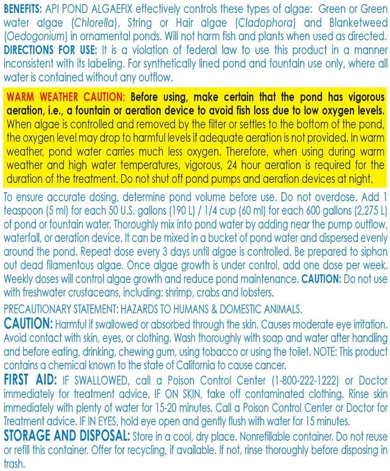 API Pond Algaefix 64 oz