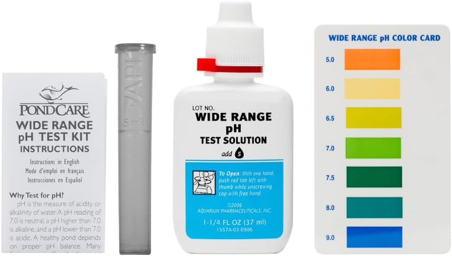 API Pond Wide Range pH Test Kit