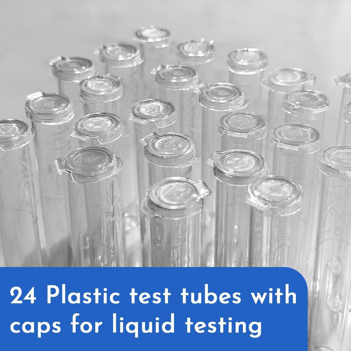 API Replacement Test Tubes For Aquarium Liquid Test Kits, 24 count