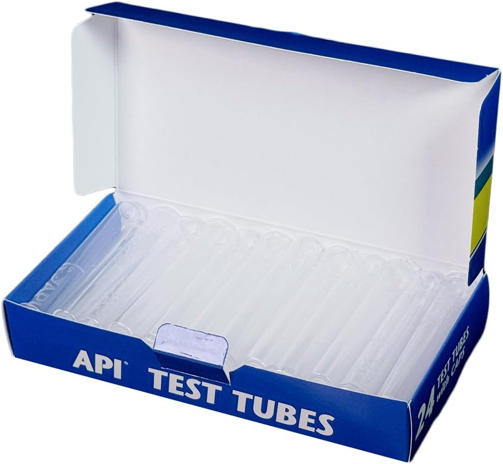 API Replacement Test Tubes For Aquarium Liquid Test Kits, 24 count