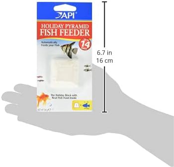 API Vacation Pyramid Fish Food Feeder