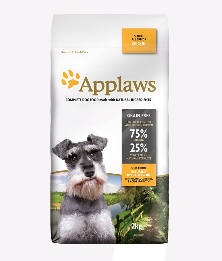 Applaws Chicken Senior All Breeds Dry Dog Food - 7.5KG