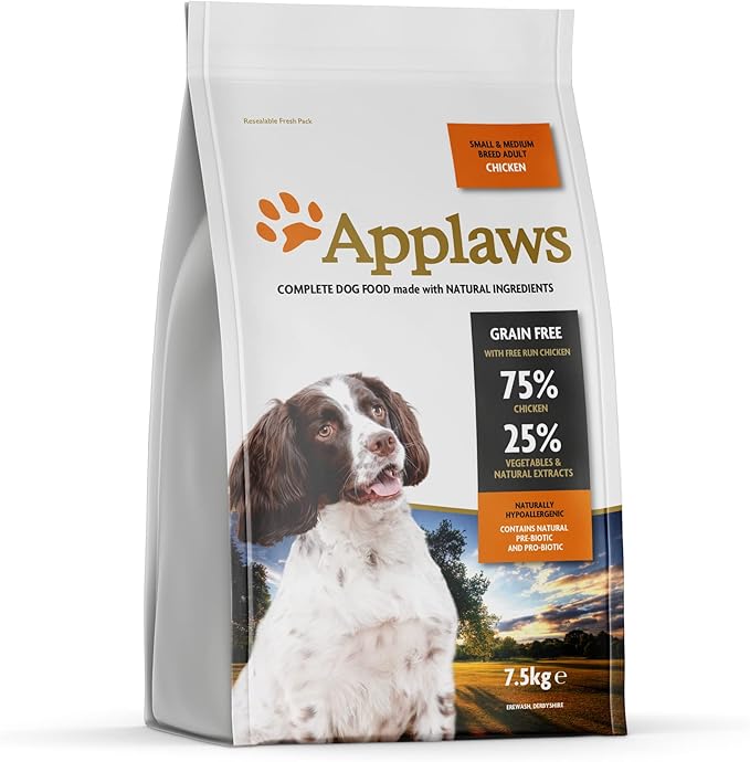 Applaws Dog Adult Chicken Small & Medium - 7.5KG