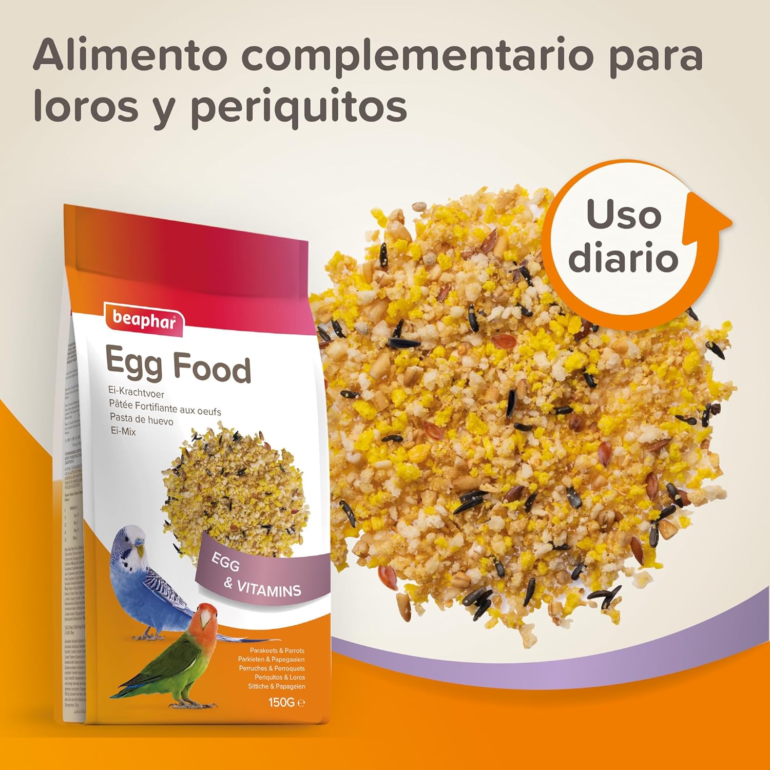 Beaphar Egg Food for Parakeets and Parrots150 g