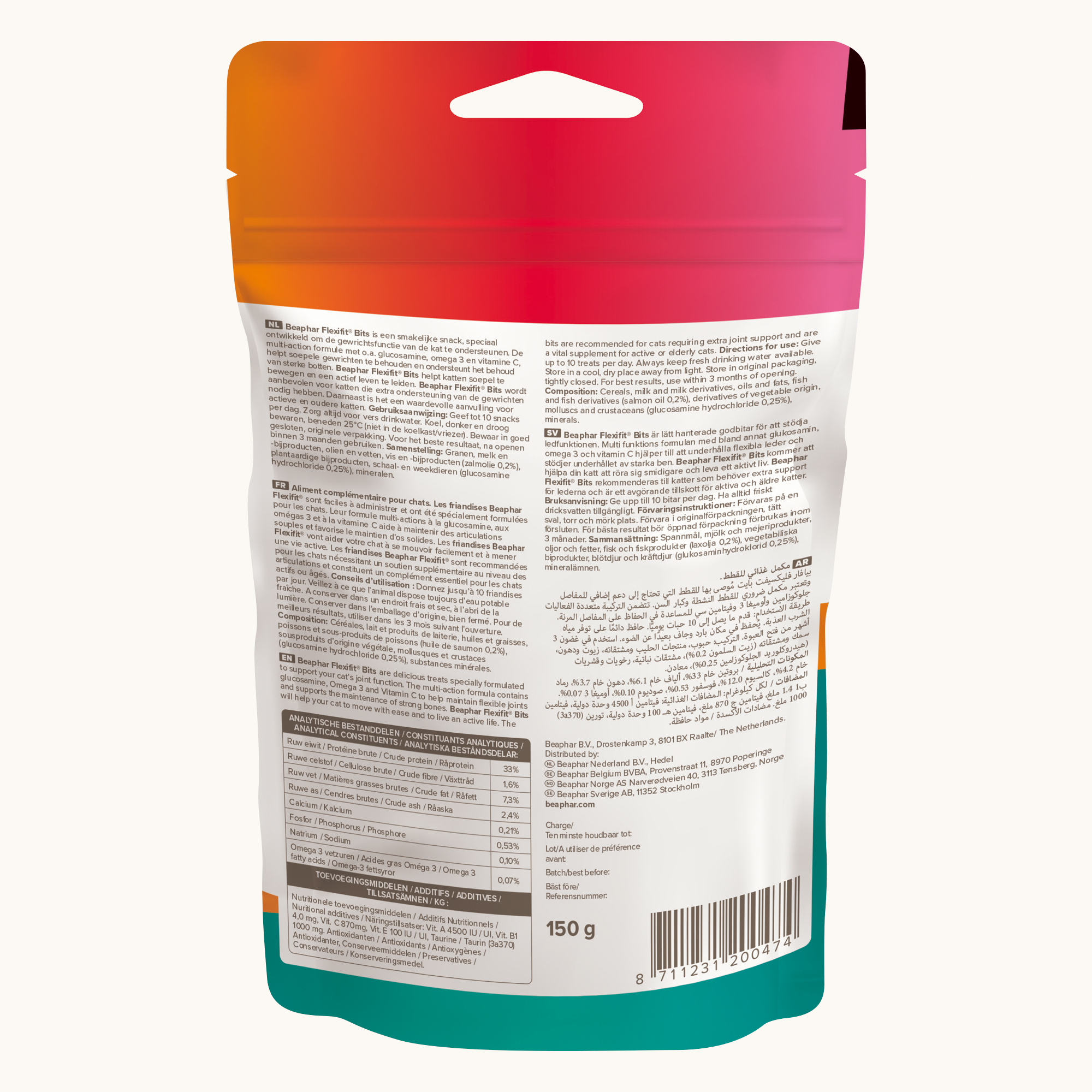 Beaphar Flexifit Bits Cat 150 g
