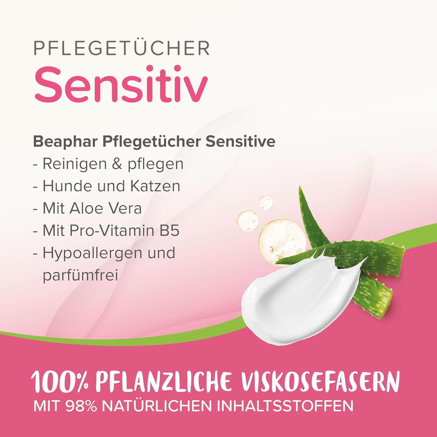 Beaphar Pet Wipes Sensitive (30 Wipes)