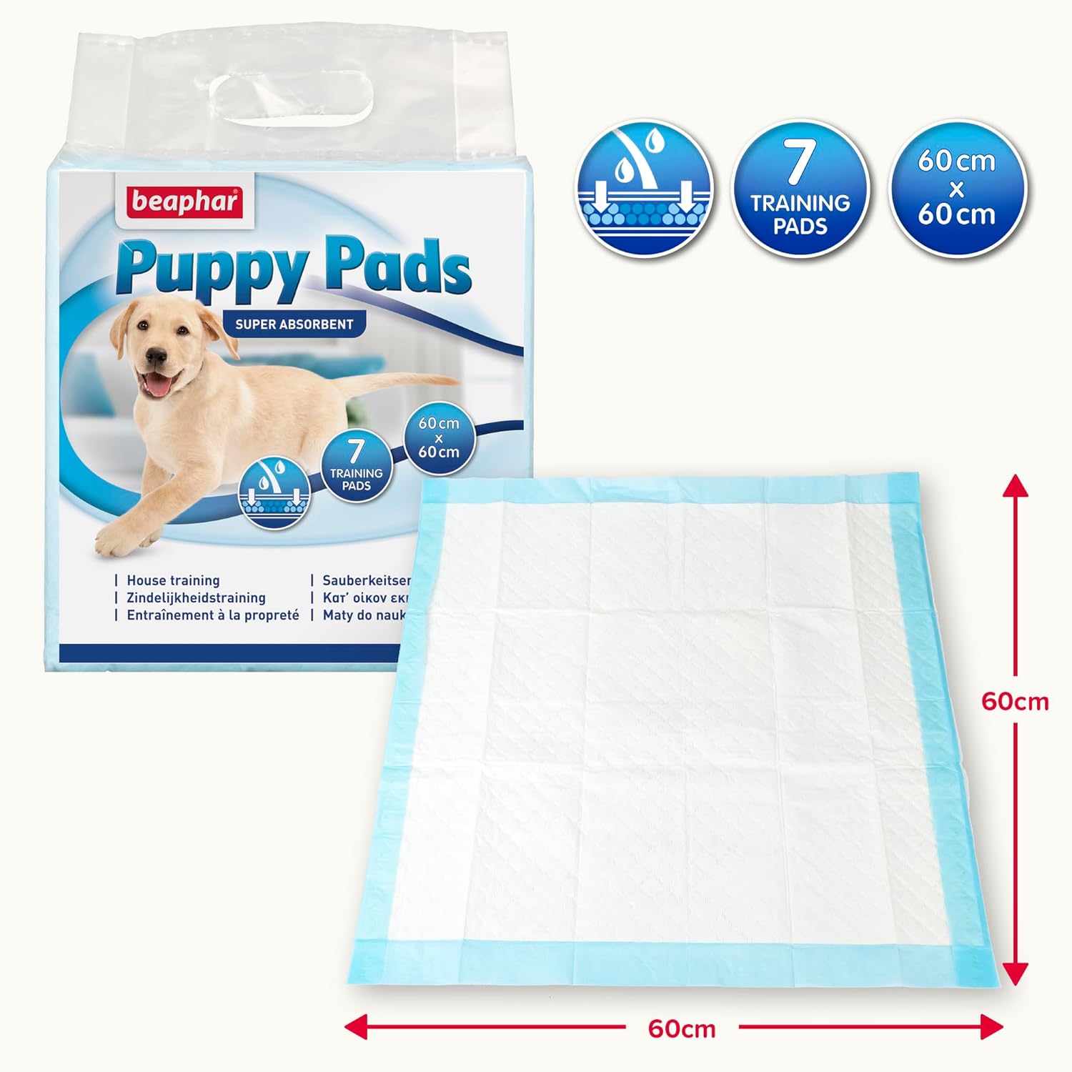 Beaphar Puppy Pads Pack of 7
