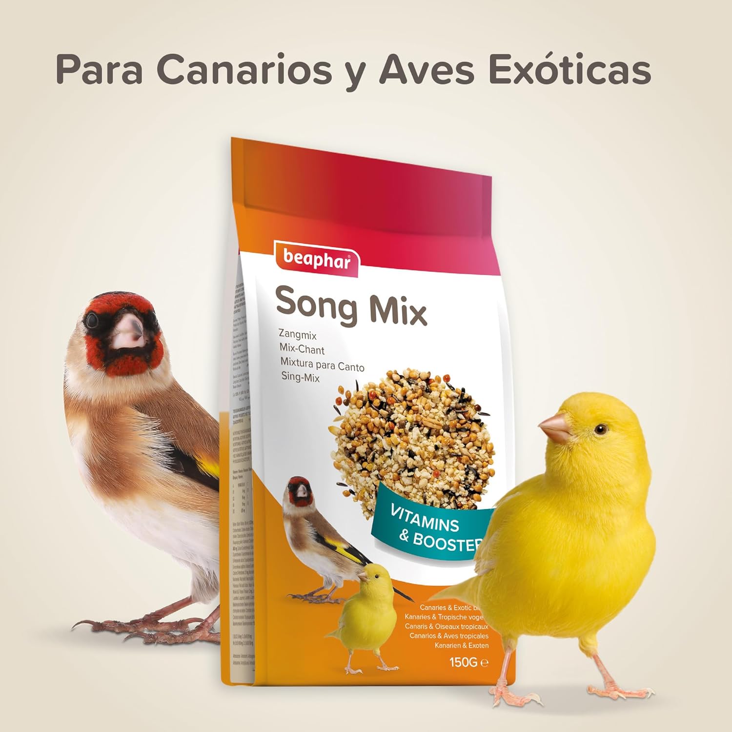 Beaphar Song Mix for Canaries and Exotic Birds 150 g