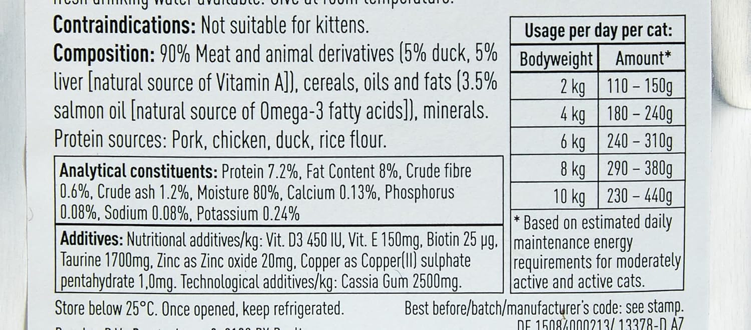 Beaphar Wet Food - Kidney/Renal Diet Duck 16 x 100 g