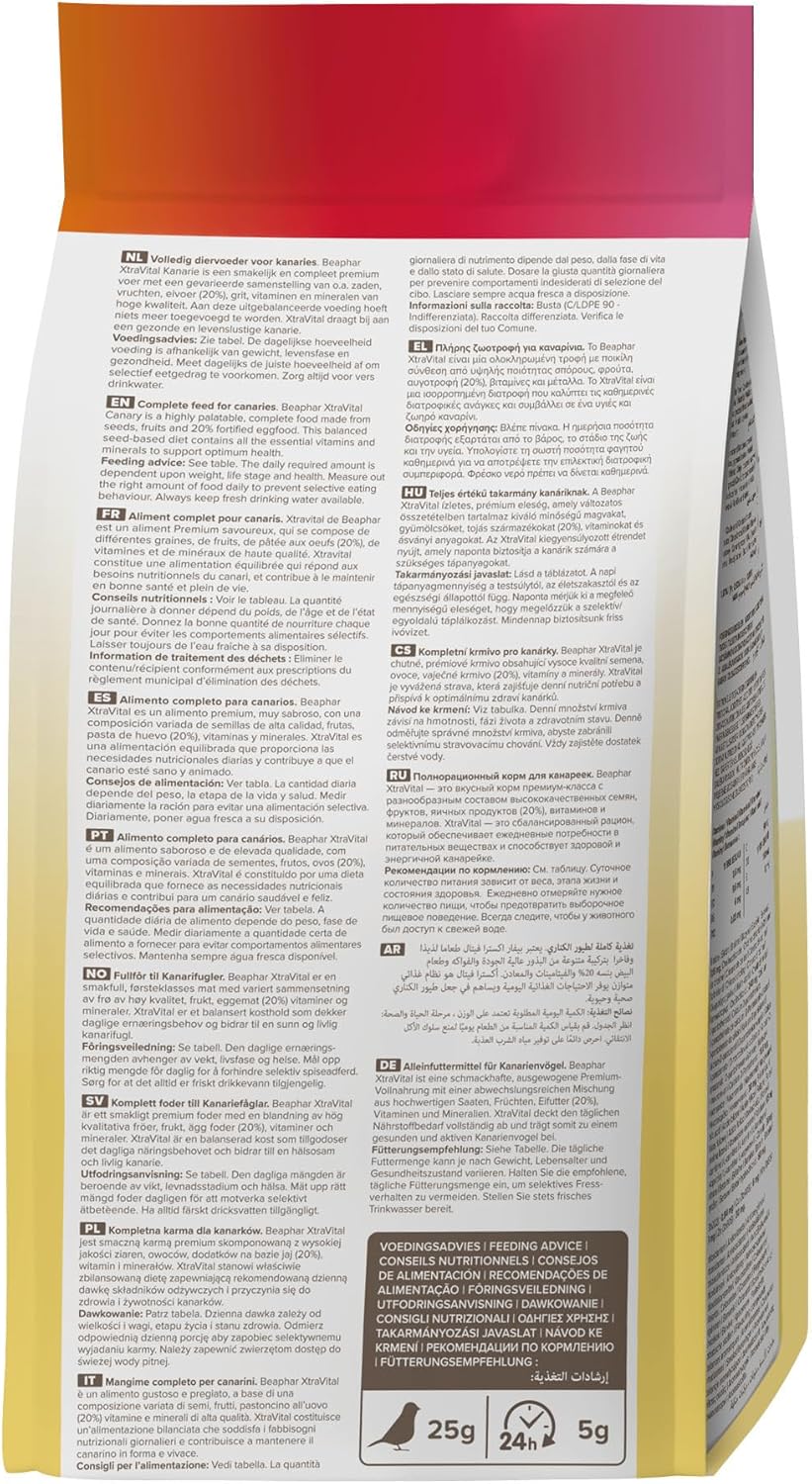 Beaphar XtraVital Canary 500 g