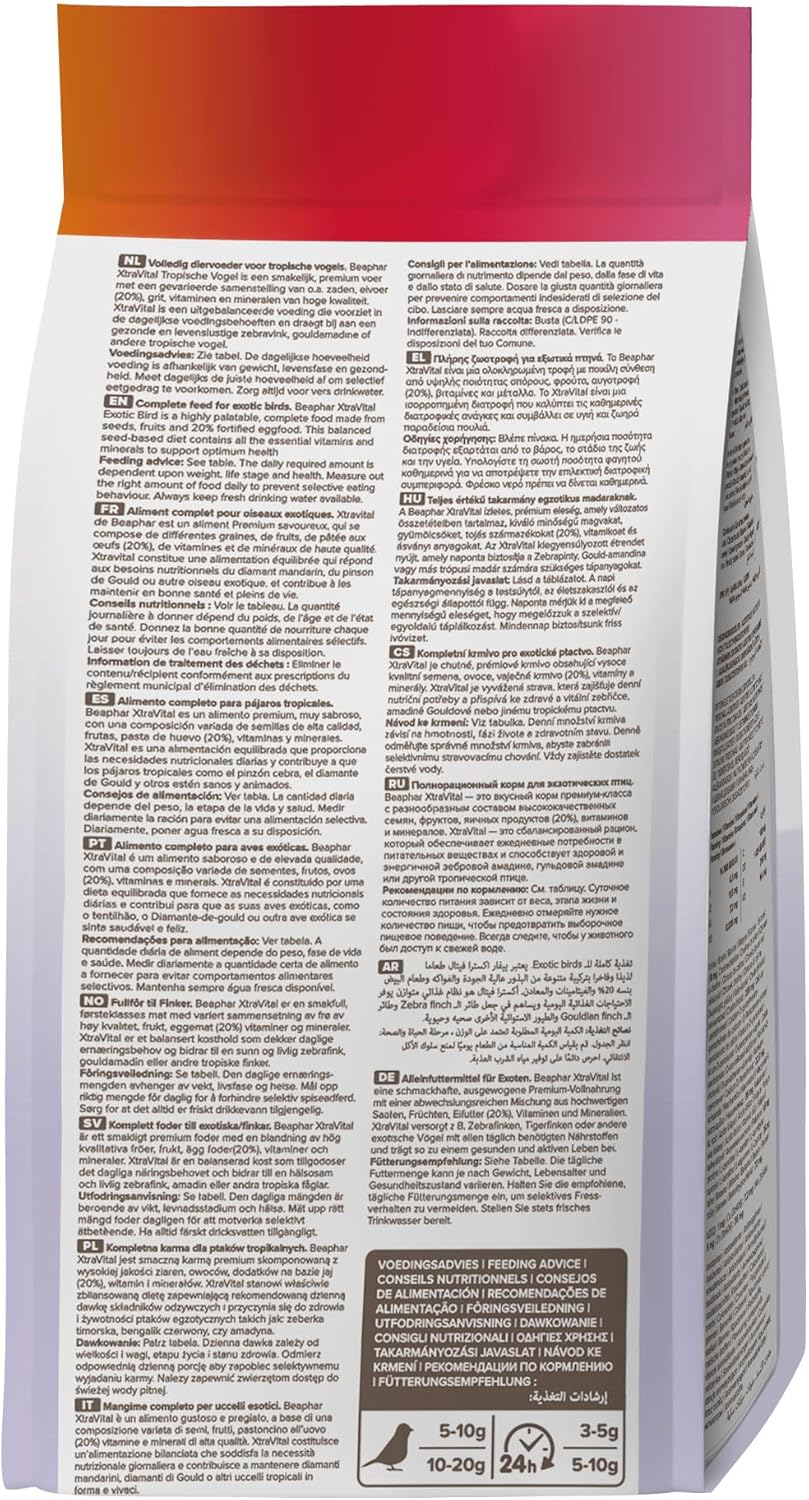 Beaphar XtraVital Exotic Birds 500 g