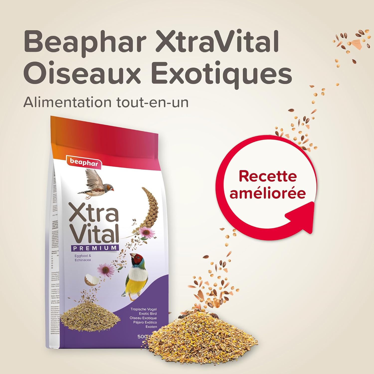 Beaphar XtraVital Exotic Birds 500 g