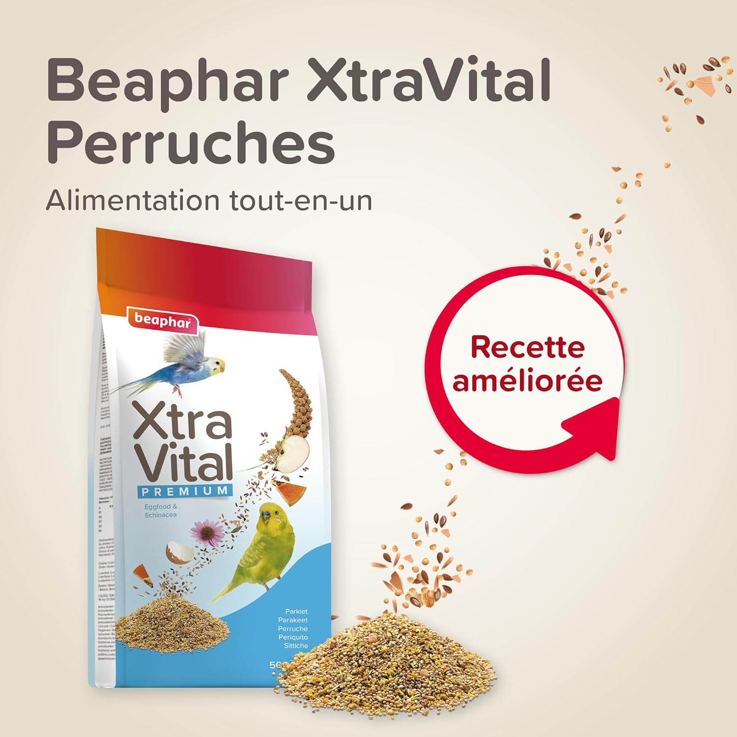 Beaphar XtraVital Parakeet 500 g