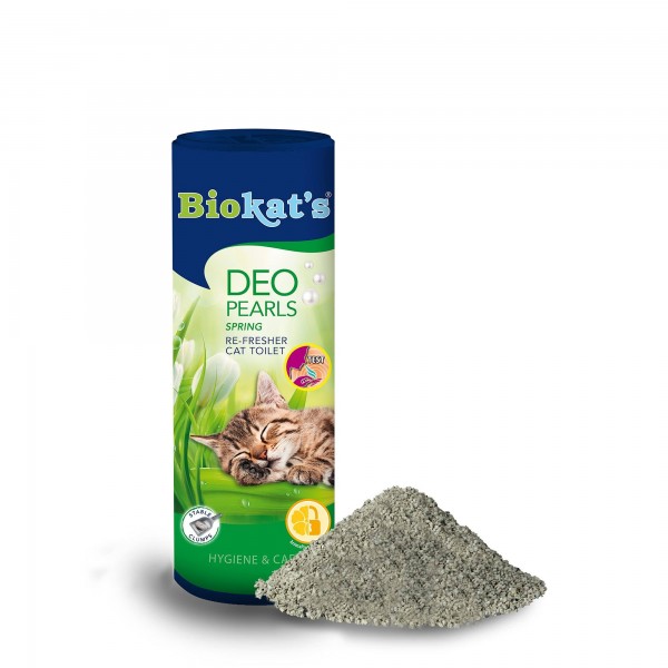 Biokat's Deo Pearls White Flower Litter Deodorant(700g) For Cat