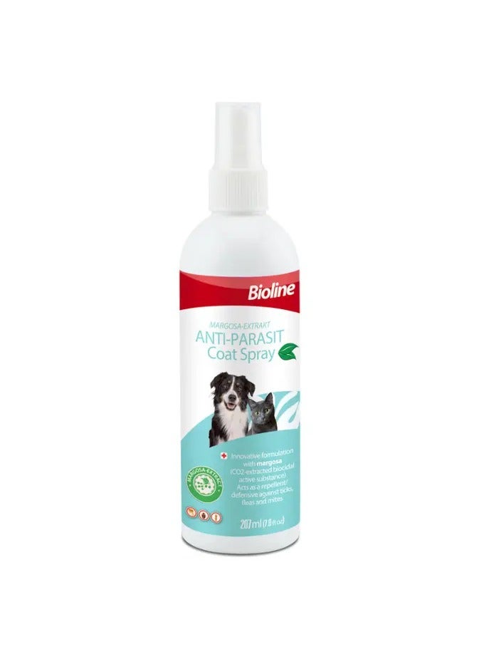 Bioline Anti-Parasit(Flea And Tick) Spray 207 Ml- Flavor - Margosa