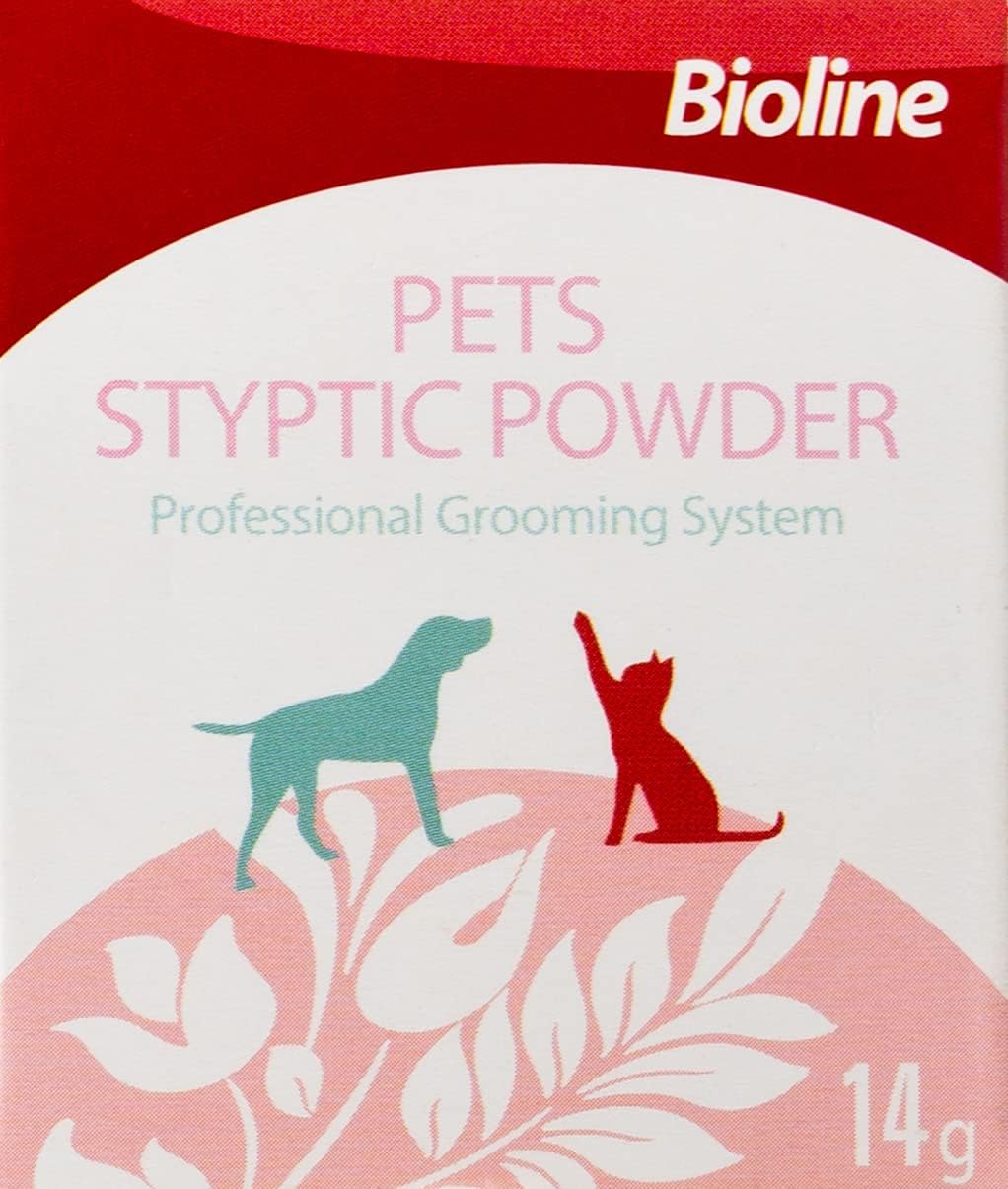 Bioline Stop Bleeding Pets Styptic Powder 14g.