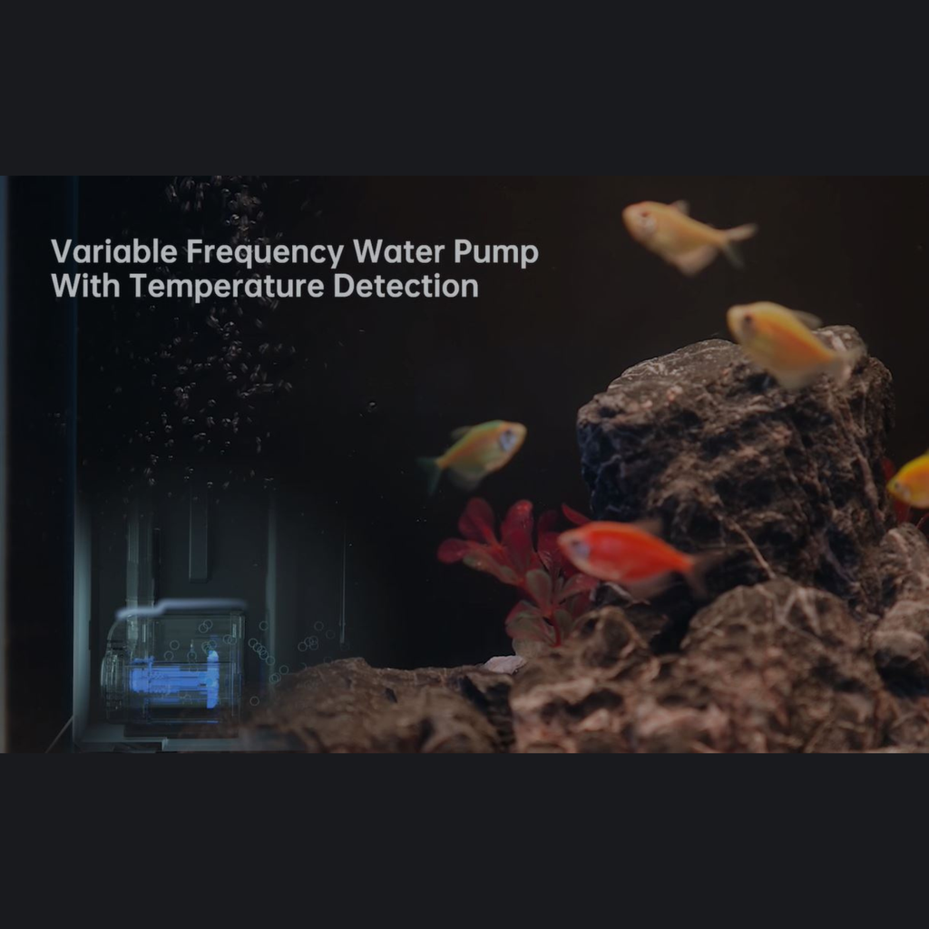 Boyu Cooke 1s Smart Aquarium With Feeder CK 15 (WiFi Version)-45.4x26.3x35.3cm (30 Litre)