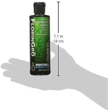 Brightwell Aquatics 8.45 fl. oz. Florin-GRO Nitrogen Fertilizer for Planted FW Aquaria, 250 mL