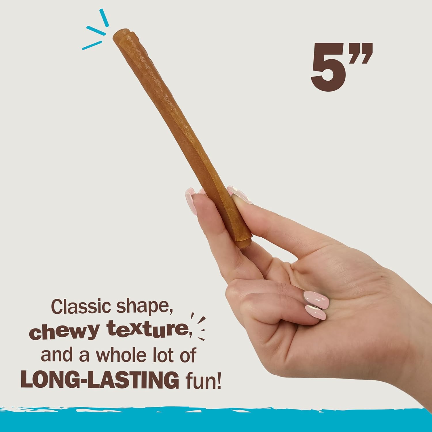 Cadet 10 pk Chewalicious® Classic Chewy Rolls - Peanut Butter Flavor Dog Treats & Chews