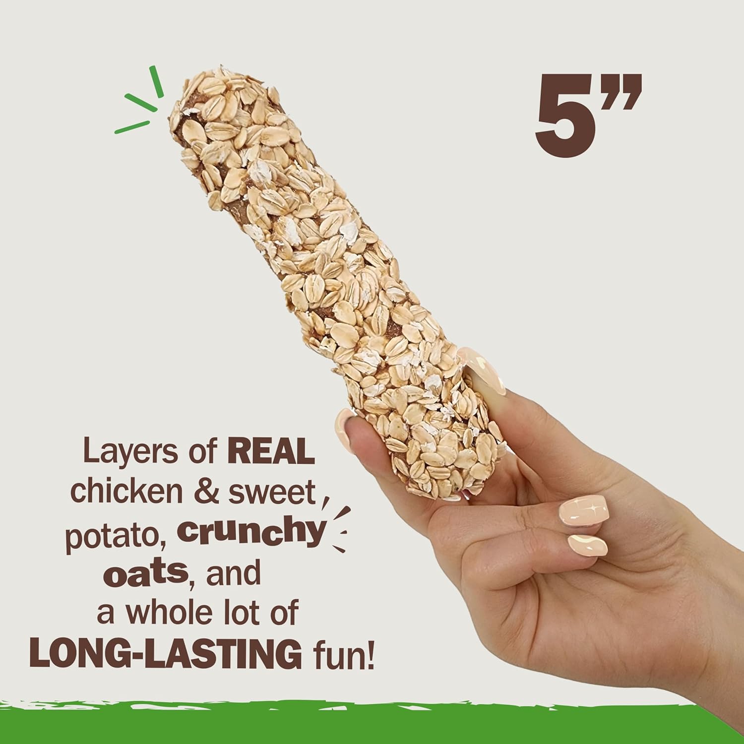 Cadet 2 pk Chewalicious® Layered N Dipped Chews - Oats Dog Treats & Chews