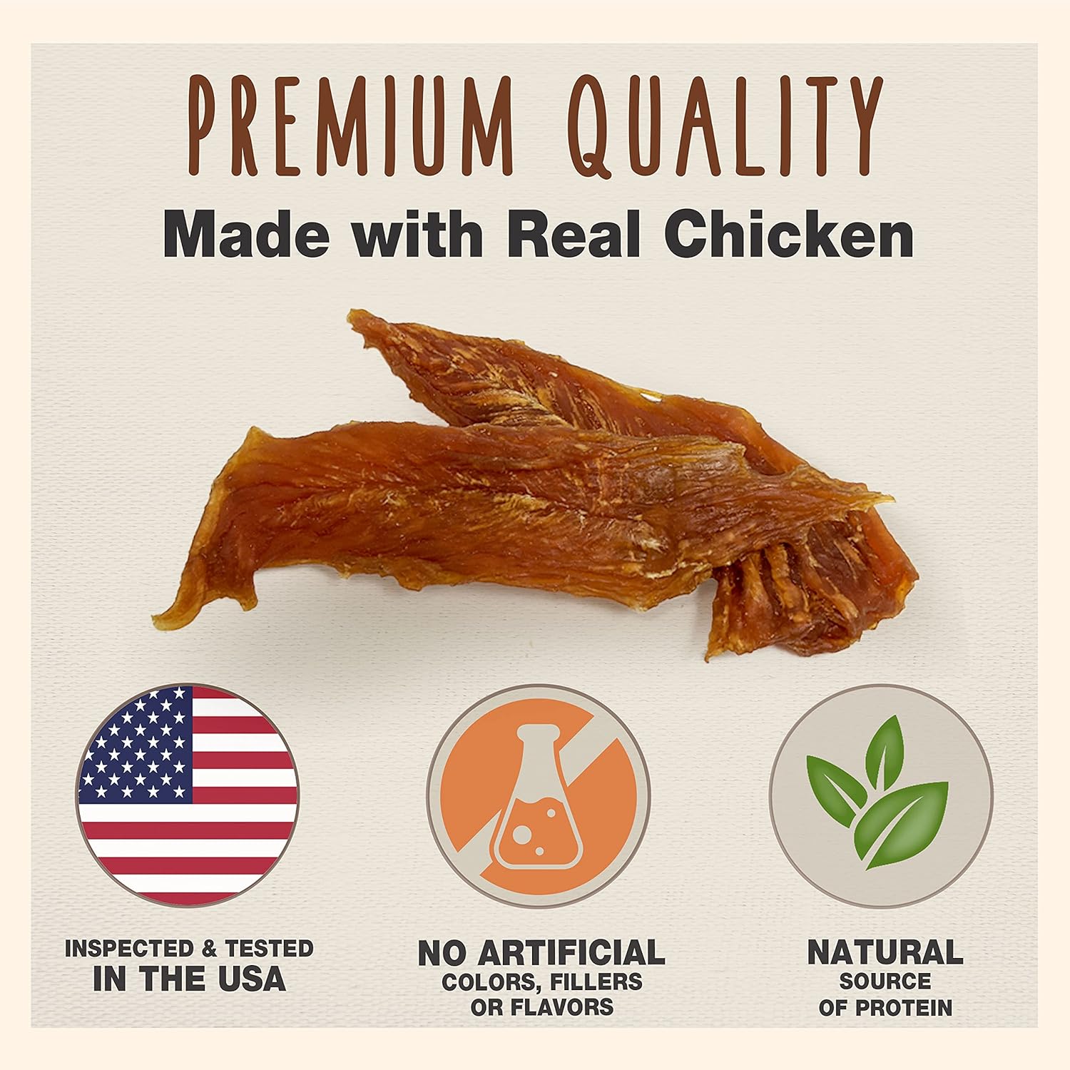 Cadet 3 oz. Chicken Breast Dog Treats & Chews