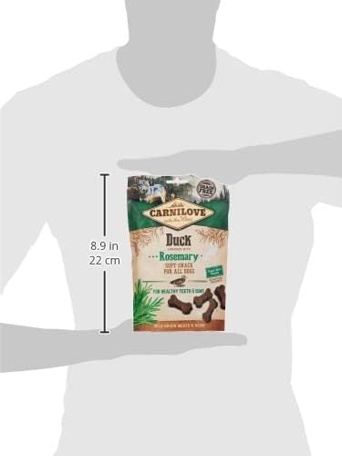 Carnilove Duck enriched with Rosemary Soft Snack for Dogs 200g