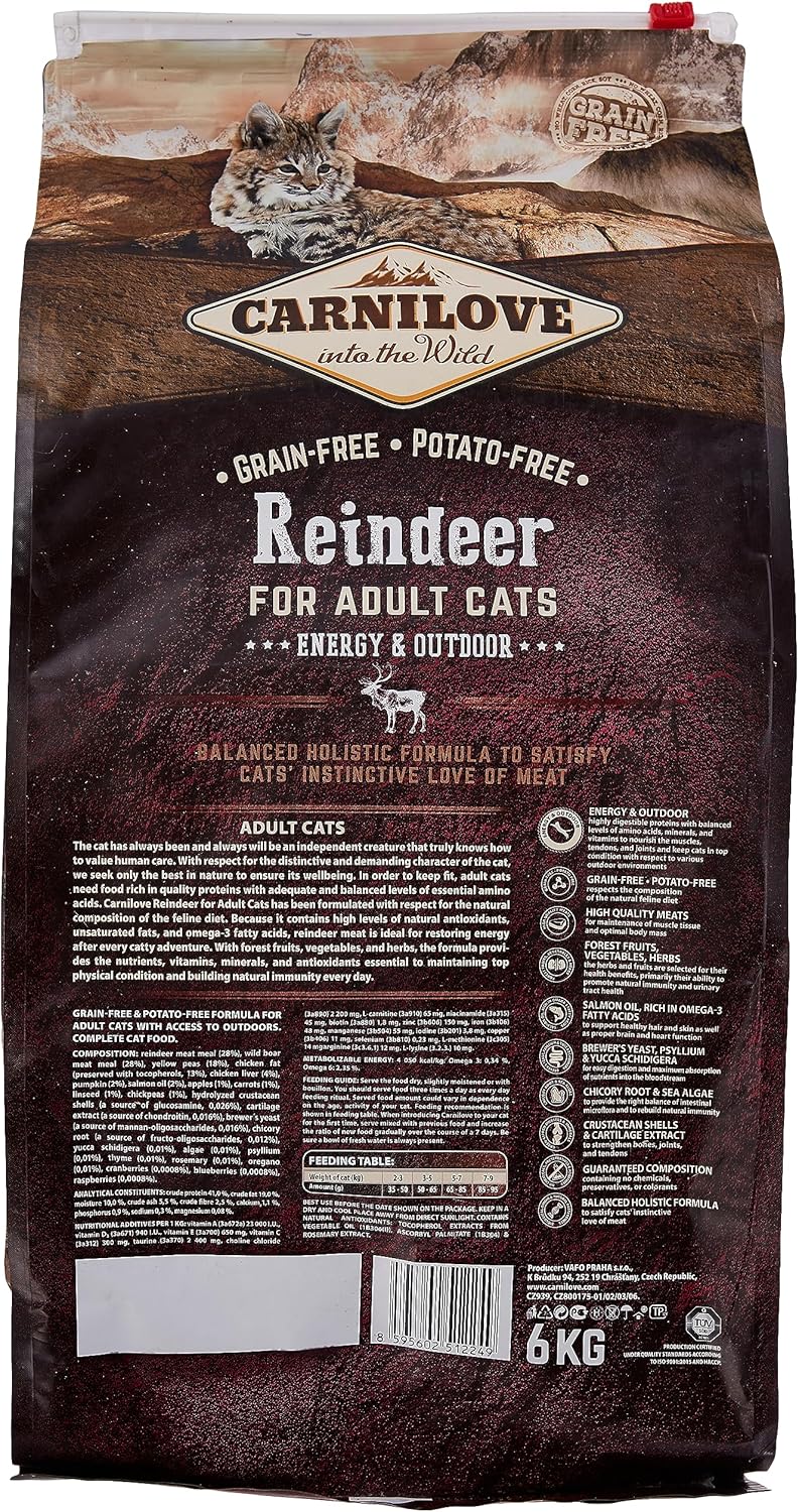 Carnilove Reindeer for Adult Cats 6kg