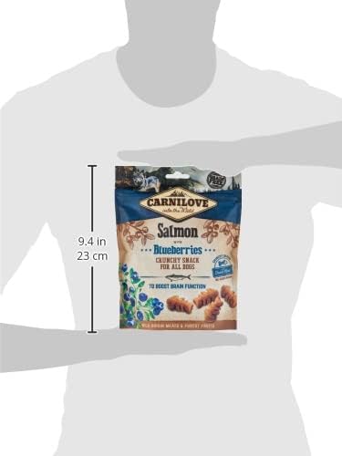 Carnilove Salmon with Blueberries Crunchy Snack for Dogs 200g