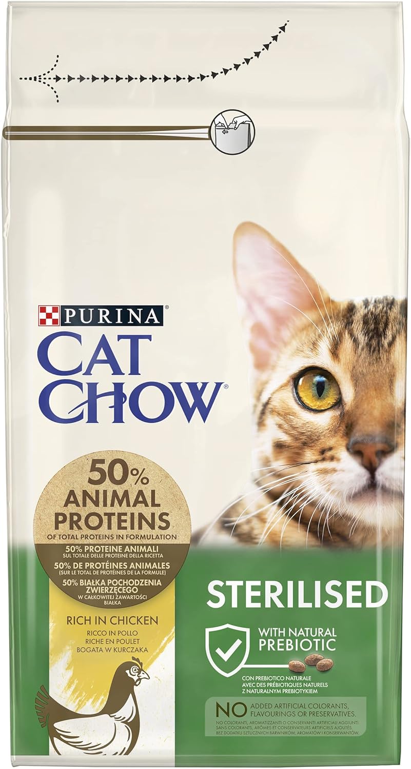 Cat Chow Sterilised Chicken 1.5Kg