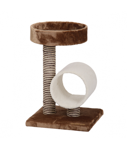 Catry Stylish Cat Tree With Scratch Post 45X45X69Cm[Dimension - 45X45X69Cm]
